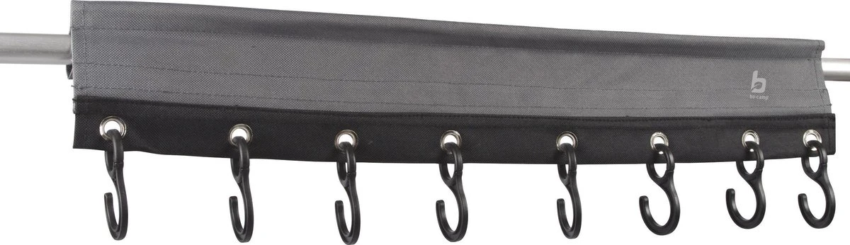 Bo-Camp - Tentkapstok - Luxe - Universeel - 8 Haaks - Grijs 3 Bo-Camp - Tentkapstok - Luxe - Universeel - 8 Haaks - Grijs - Afbeelding 2