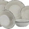 Gimex - Stone Line - Servies - Sand - 12-Delig -Buiten Kamperen 1200x476