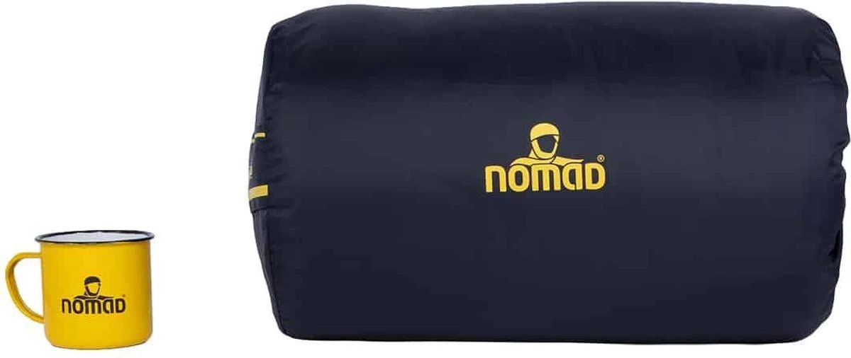 NOMAD® Bronco Slaapzak | 205x80cm Blauw | Lichtgewicht & Kwalitatief | Slaapzak | Incl Hoes 11 NOMAD® Bronco Slaapzak | 205x80cm Blauw | Lichtgewicht & Kwalitatief | Slaapzak | Incl Hoes - Afbeelding 9