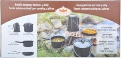 ESSCHERT DESIGN Pannenset Kampvuur - 4 Delig - Outdoor - Metaal 32 ESSCHERT DESIGN Pannenset Kampvuur - 4 Delig - Outdoor - Metaal -Buiten Kamperen 1200x581 10