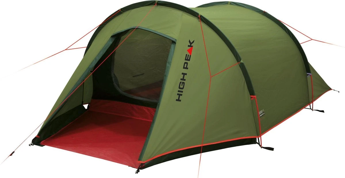 High Peak Kite 2 Tunneltent - Groen - 2 Persoons 3 High Peak Kite 2 Tunneltent - Groen - 2 Persoons