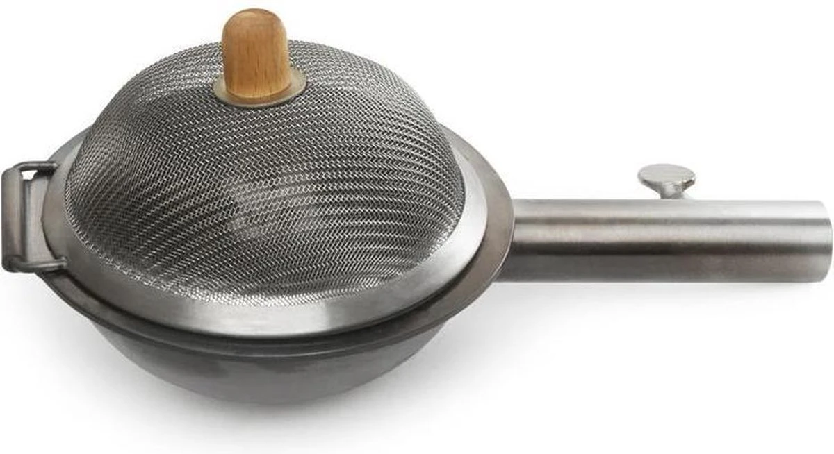 Kikkerland Huckleberry Popcorn Maker - Maak Je Eigen Popcorn - Popcornpan - Kampvuur - Buitenspeelgoed - Buitenspelen - Kamperen 3 Kikkerland Huckleberry Popcorn Maker - Maak Je Eigen Popcorn - Popcornpan - Kampvuur - Buitenspeelgoed - Buitenspelen - Kamperen