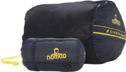 NOMAD® Taurus 400 Slaapzak | 210x80cm Grijs | Lichtgewicht & Kwalitatief | Slaapzak | Incl Hoes -Buiten Kamperen 1200x690