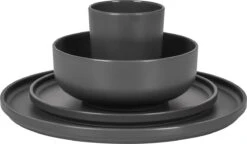 Bo-Camp Industrial - Servies - Patom - 100% Melamine - 16-Delig Servies -Buiten Kamperen 1200x700