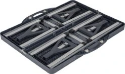 Bo-Camp Picknicktafel - Basic - Inklapbaar - Grijs -Buiten Kamperen 1200x711