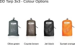 Tarp 3x3 – Olive Green -Buiten Kamperen 1200x719 1