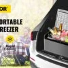 VEVOR - Coolbox - Koelbox 15L - Elektrische Coolbox - Draagbare Mini Koelkast - Draagbare Auto Vriezer 12/24Volt -Buiten Kamperen 1200x742