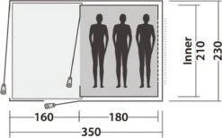 Easy Camp Tent Galaxy 300 3-persoons Rustiekgroen -Buiten Kamperen 1200x746 2