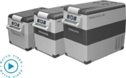 Totalcool Totalfreeze - 35 - Camping Koel/vries Box - 12/24/230 V - 45 Watt- Fluisterstill -Buiten Kamperen 1200x748