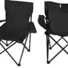 Campingstoel Vouwstoel Visstoel - Zwart - Draaggewicht 100kg 1 Campingstoel Vouwstoel Visstoel - Zwart - Draaggewicht 100kg -Buiten Kamperen 1200x751