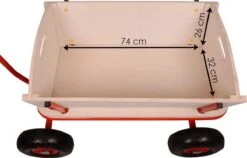 Benson Bolderkar - Bolderwagen Hout - Strandwagen - Kinderen - Boodschappenkar -Buiten Kamperen 1200x769 1