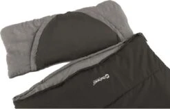 Outwell Slaapzak Contour Rits Links Zwart -Buiten Kamperen 1200x771 2