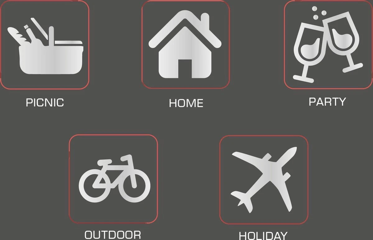 Bomoe Opvouwbare Koeltas IceBreezer KT43 - Koelbox Voor Onderweg - 43x32x28 Cm - 45 Liter - Picknicktas Perfect Voor Barbecues Of Festivals 9 Bomoe Opvouwbare Koeltas IceBreezer KT43 - Koelbox Voor Onderweg - 43x32x28 Cm - 45 Liter - Picknicktas Perfect Voor Barbecues Of Festivals - Afbeelding 7