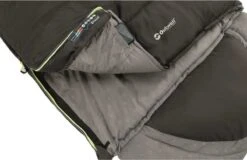 Outwell Slaapzak Contour Rits Links Zwart -Buiten Kamperen 1200x777 1