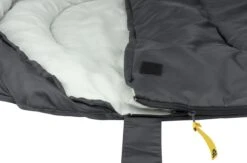 Abbey Camp Slaapzak Mummie - Grijs - 210 X 80/50 Cm -Buiten Kamperen 1200x793