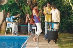 Keter Coolbar Partytafel – 49,5x49,5x57cm - Antraciet -Buiten Kamperen 1200x799