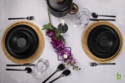 Bo-Camp Industrial - Servies - Orville - Campingbord - 16-delig - Mat Zwart -Buiten Kamperen 1200x799 40