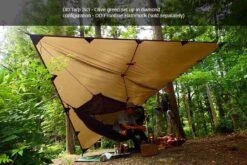 Tarp 3x3 – Olive Green -Buiten Kamperen 1200x800 163