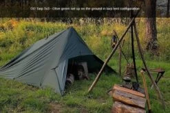 Tarp 3x3 – Olive Green -Buiten Kamperen 1200x800 164