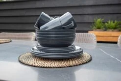 Travellife Jávea Serviesset - 16-delig - Donkergrijs -Buiten Kamperen 1200x800 30