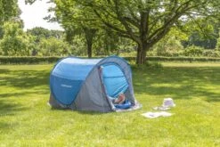 Dunlop Pop Up Tent 220 X 120 X 90 Cm - Grijs/ Blauw - 1 Persoons 14 Dunlop Pop Up Tent 220 X 120 X 90 Cm - Grijs/ Blauw - 1 Persoons -Buiten Kamperen 1200x800 83
