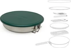 Stanley The All-In_One Fry Pan Set 1 L - Campingkookset - Stainless Steel -Buiten Kamperen 1200x812 2