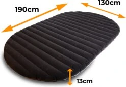 Deryan Cocoon Pop Up Tent - Luchtbed - Luchtpomp - 4 Persoons - Zilver -Buiten Kamperen 1200x831 3