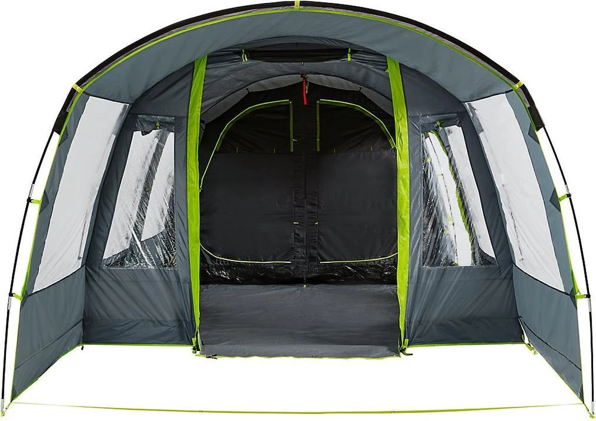 Coleman Vail 4L Tunneltent - Familie Tent - 4-Persoons - Grijs/Groen 3 Coleman Vail 4L Tunneltent - Familie Tent - 4-Persoons - Grijs/Groen