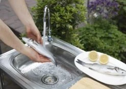 Camping/Outdoor Inox Tafel Met Gootsteen Lavabo En Kraan 100x77x50cm 10 Camping/Outdoor Inox Tafel Met Gootsteen Lavabo En Kraan 100x77x50cm -Buiten Kamperen 1200x852