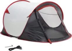 JEMIDI Tweepersoons Pop-up Tent - Opgooitent, Werptent Voor 2 Personen - Ideaal Als Festivaltent Of Kampeertent - Verschillende Kleuren -Buiten Kamperen 1200x858 1