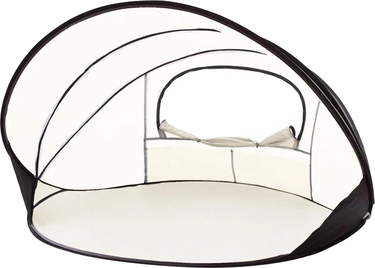 Deryan Luxe Pop Up Strandtent XXL - Anti-UV 50+ - Cream 3 Deryan Luxe Pop Up Strandtent XXL - Anti-UV 50+ - Cream