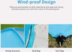 IGOODS Pop-up Tent - 2/3-Persoons - Blauw 13 IGOODS Pop-up Tent - 2/3-Persoons - Blauw -Buiten Kamperen 1200x866 2