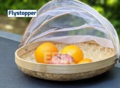 Voedselkap - Vliegenkapjes Bamboe Set 3 Stuks - Flystopper -Buiten Kamperen 1200x880 5