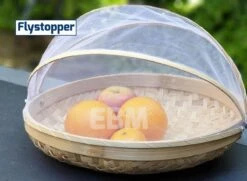 Voedselkap - Vliegenkapjes Bamboe Set 3 Stuks - Flystopper -Buiten Kamperen 1200x880 6