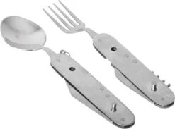 Merkloos Bestek - All -In-One Vork / Lepel / Mes / Flesopener/ Tirbuson - Blauw -Buiten Kamperen 1200x888