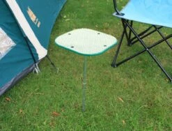 NordFalk Campingtafel 25x25x47 Cm - Aluminium Priktafel / Kampeertafel - Afschroefbare Tafelpoot -Buiten Kamperen 1200x911