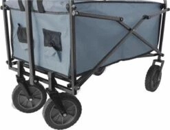 GENERIC Bolderwagen/bolderkar - Max. 20kg - Grijs -Buiten Kamperen 1200x924