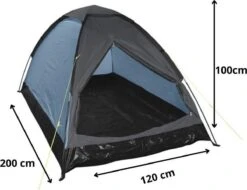 Orange85 Tent - 1 Persoons - Festivaltent - Blauw - Glow In The Dark - 200x120x100 Cm - Polyester -Buiten Kamperen 1200x925 1