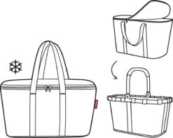 Reisenthel Coolerbag Koeltas - 20L - Dots Zwart -Buiten Kamperen 1200x956