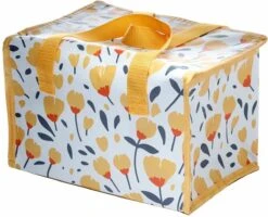 Kleine Lunch/sixpack Koeltas - Boterbloem Print - 20 X 30 Cm - 12 L -Buiten Kamperen 1200x973