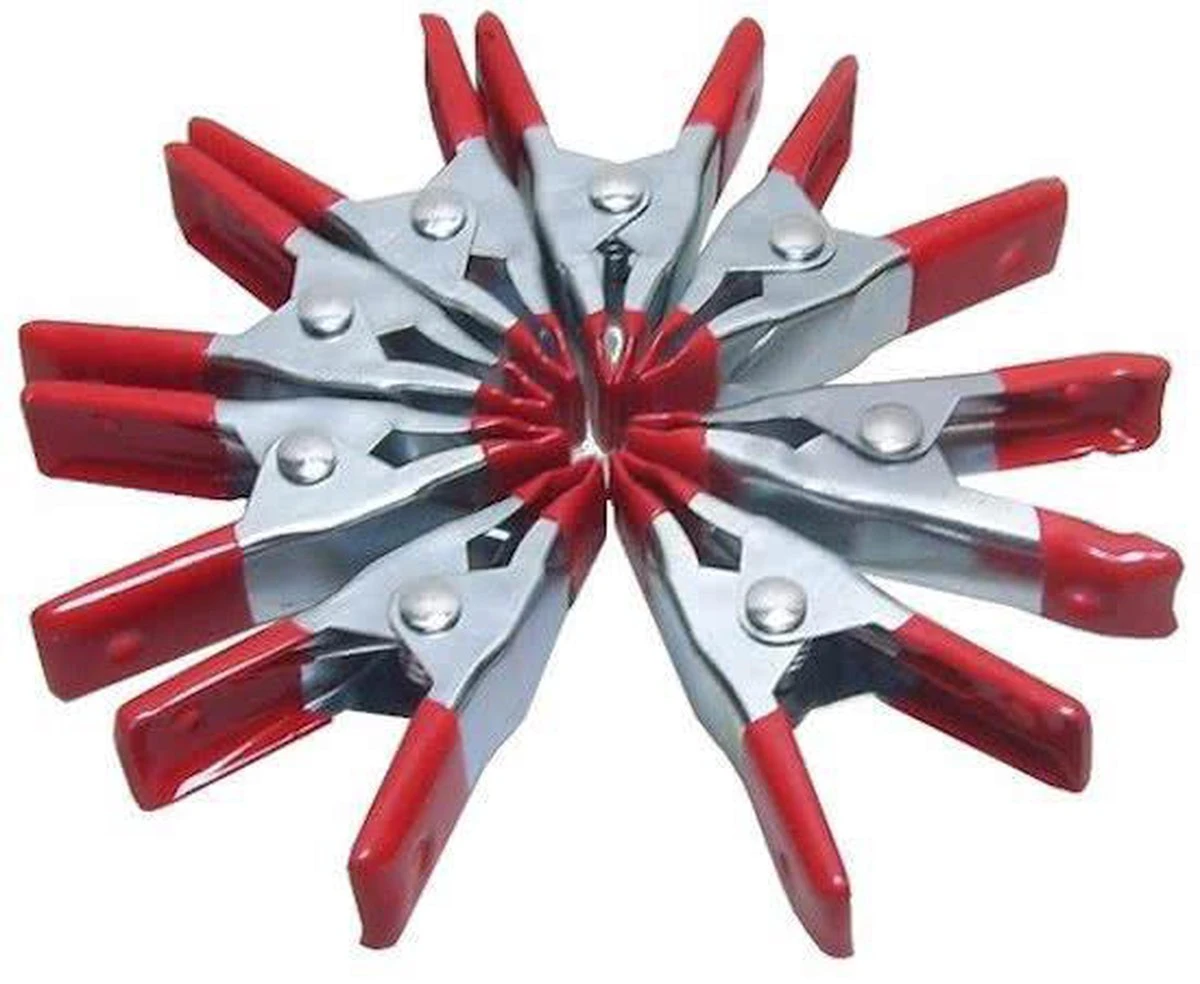 Benson Metalen Veerklem - 50 Mm - 8 Stuks 8 Benson Metalen Veerklem - 50 Mm - 8 Stuks - Afbeelding 6