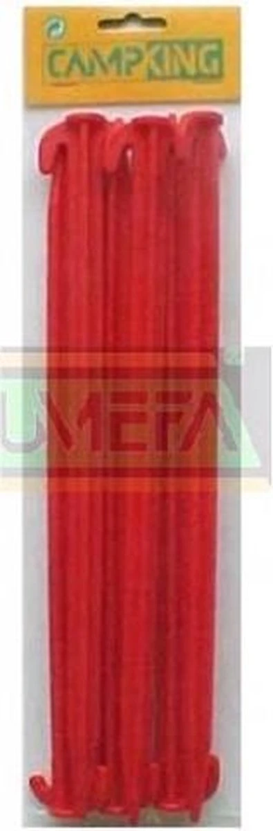 Campking Tentharing Kunststof - 30 Cm - 6 Stuks 5 Campking Tentharing Kunststof - 30 Cm - 6 Stuks - Afbeelding 3