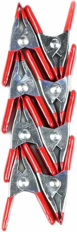 Benson Metalen Veerklem - 50 Mm - 8 Stuks 20 Benson Metalen Veerklem - 50 Mm - 8 Stuks -Buiten Kamperen 398x1200