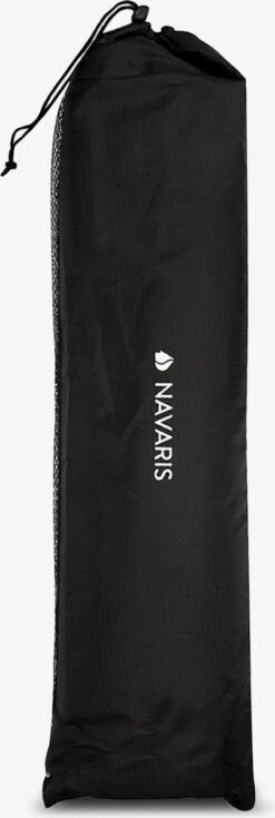 Navaris Campingtafel - Inklapbaar Campingtafeltje Van Aluminium - Opvouwbare Tafel Inclusief Draagtas - Picknicktafel - Zilver -Buiten Kamperen 403x1200