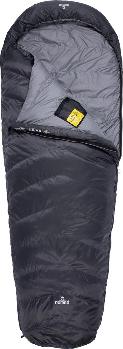 NOMAD® Taurus 250 Slaapzak | 210x80cm Grijs | Lichtgewicht & Kwalitatief | Slaapzak | Incl Hoes 10 NOMAD® Taurus 250 Slaapzak | 210x80cm Grijs | Lichtgewicht & Kwalitatief | Slaapzak | Incl Hoes - Afbeelding 8