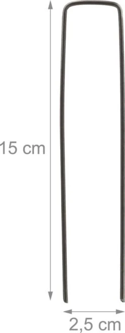 Relaxdays 200x Gronddoekpen - Grondanker - Haring - Gronddoekhaak - Grondhaken - 2mm 13 Relaxdays 200x Gronddoekpen - Grondanker - Haring - Gronddoekhaak - Grondhaken - 2mm -Buiten Kamperen 452x1200