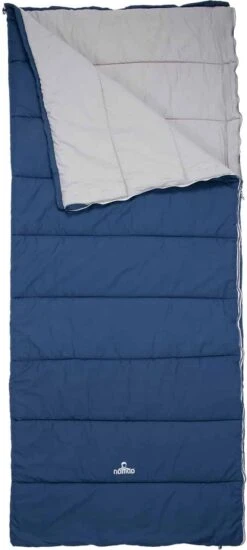 NOMAD® Brisbane XL Slaapzak | 220x90cm Blauw | Lichtgewicht & Kwalitatief | Dekenmodel Slaapzak | Incl Hoes -Buiten Kamperen 539x1200