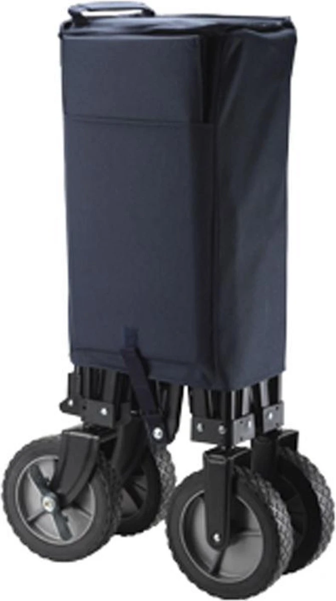 Campart Bolderkar HC-0910 - Opvouwbaar - Bolderwagen Met Stevig Harmonicaframe - Inclusief Opbergtas En Bodemplaat - Blauw 5 Campart Bolderkar HC-0910 - Opvouwbaar - Bolderwagen Met Stevig Harmonicaframe - Inclusief Opbergtas En Bodemplaat - Blauw - Afbeelding 3