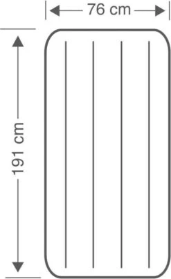 Intex Luchtbed - Classic Downy - Formaat: Cot - B76 X L191 X H25 Cm - 1 Pers. - Met Reparatieset 15 Intex Luchtbed - Classic Downy - Formaat: Cot - B76 X L191 X H25 Cm - 1 Pers. - Met Reparatieset -Buiten Kamperen 737x1200 1