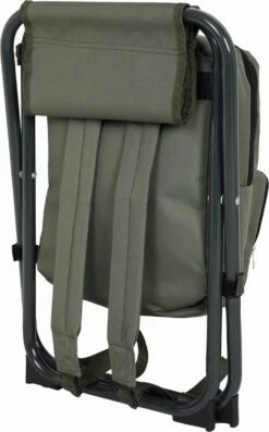 Capture Outdoor, "Traveller OX-37" Camping Kruk Met Rugzak, Opvouwbaar, Lichtgewicht, Verstelbare En Gevoerde Draagriemen, … -Buiten Kamperen 746x1200